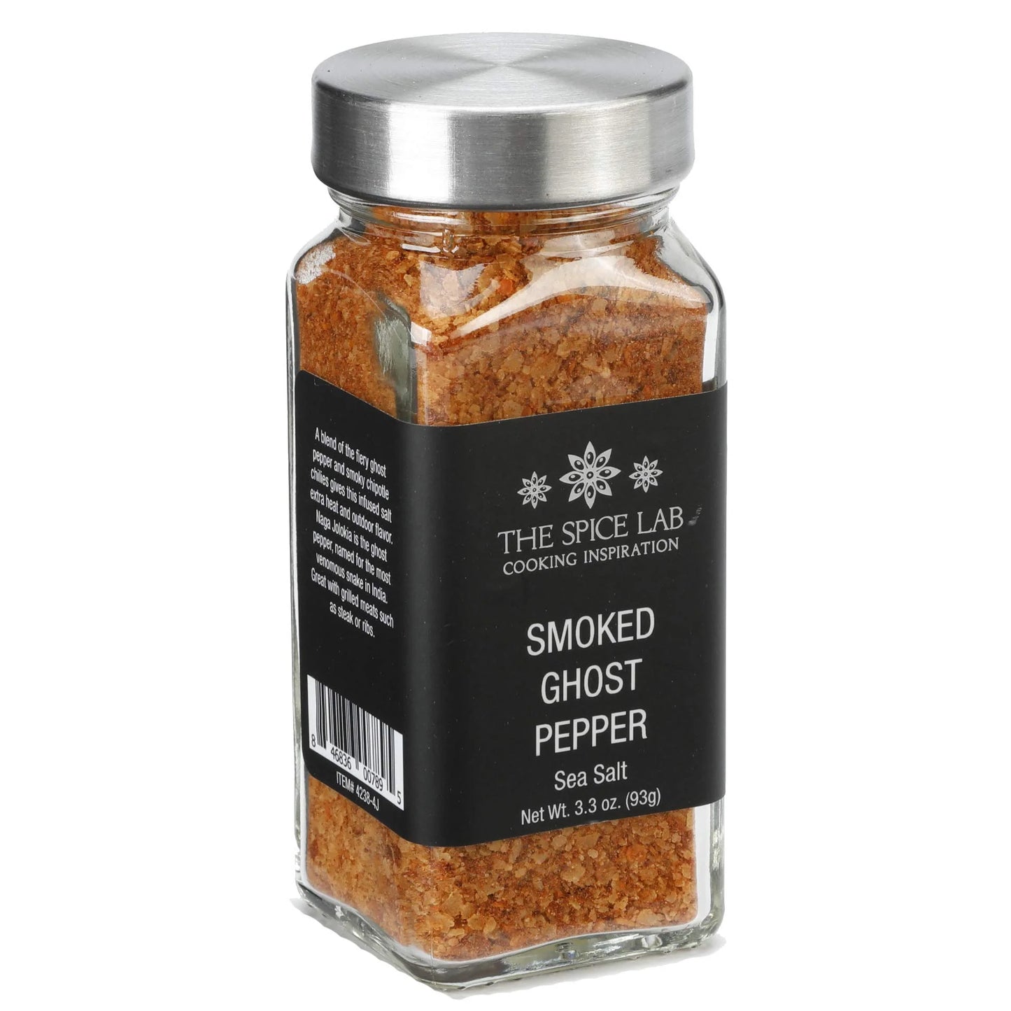 Smoked Ghost Pepper Sea Salt - Extremely Hot