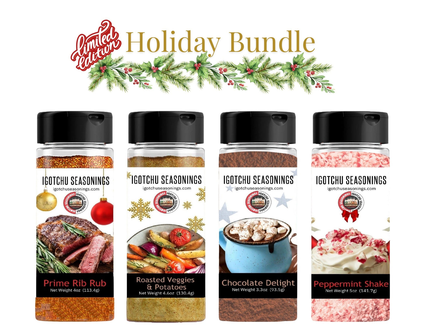 Holiday 5.5 oz Bundle Limited Edition