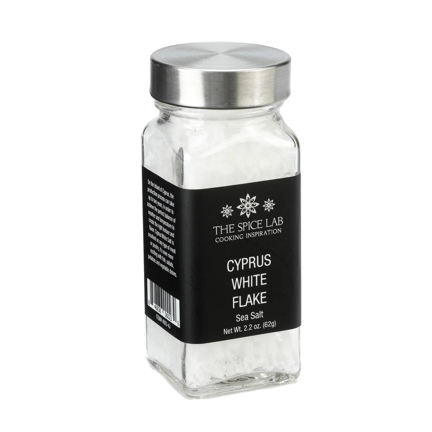 Cyprus White Flake Sea Salt 2.2 oz