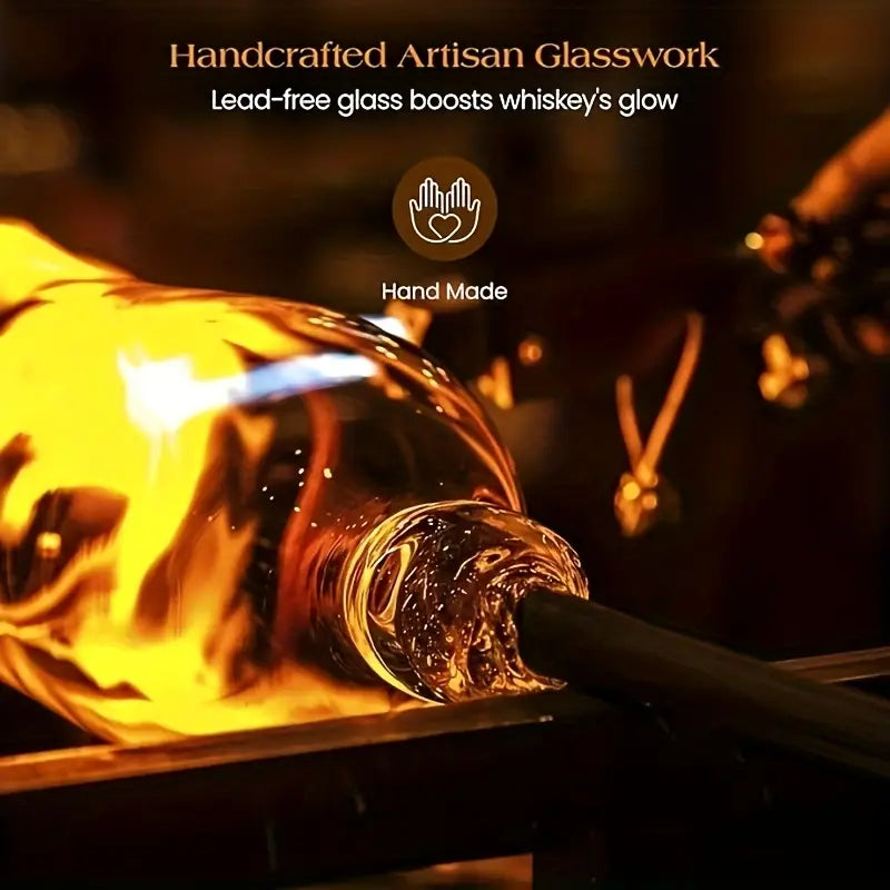 Magnum Revolver Whiskey Decanter Set