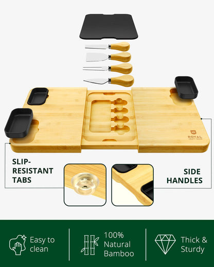 Cheese Board Set with Slate Plate