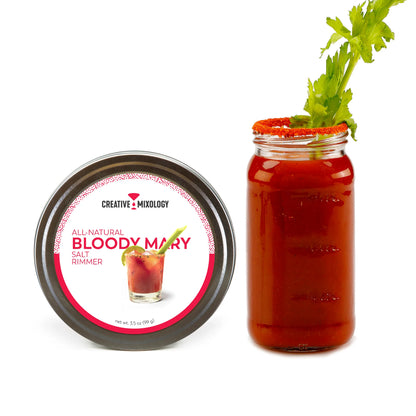 All-Natural Bloody Mary Salt Cocktail Rimmer 3.5 oz Tins