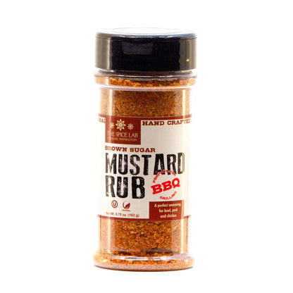 Brown Sugar Mustard Rub 5.7 oz Shaker Jars