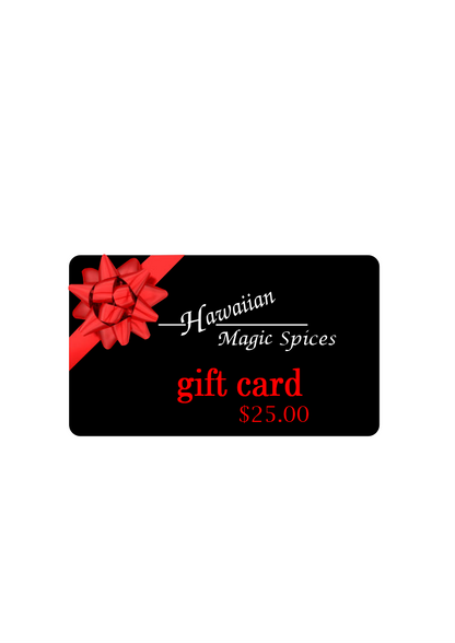 Hawaiian Magic Digital Gift Card-Non Refundable-