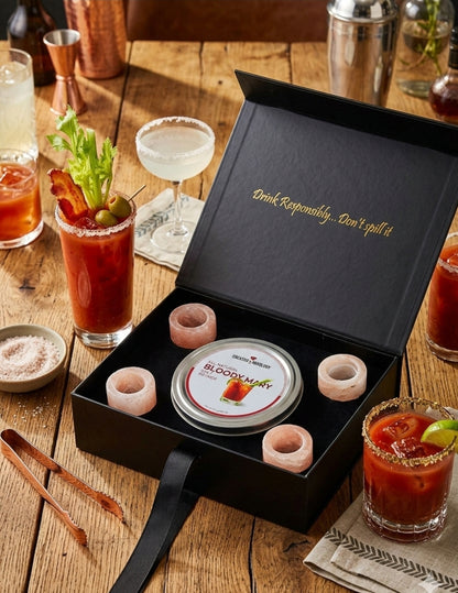 4 shot glass+Margarita rimmer Gift Set